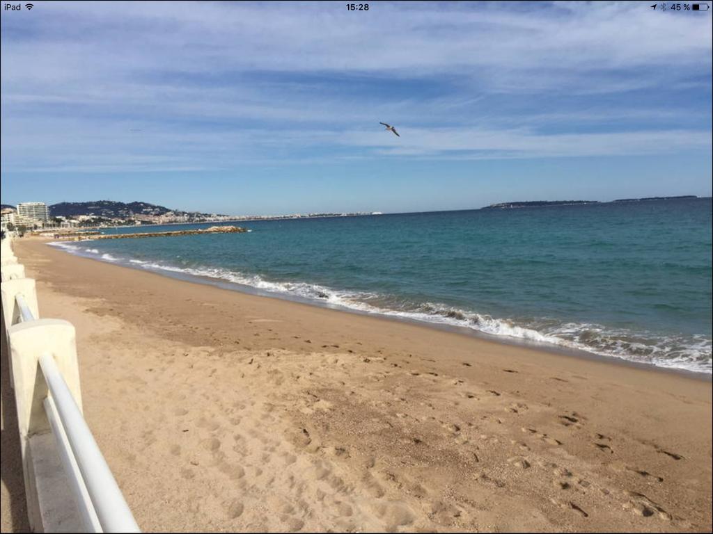 Appartement Vue Mer Cannes Azur Exterior photo
